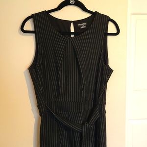 Pinstripe dress